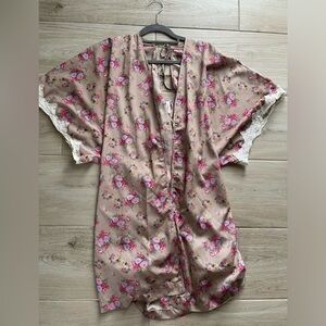 Georgia J Floral‎ Kaftan / Kimono